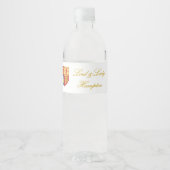 Aangepaste mini-wijnflesetiketten (2" x 3") waterfles etiket (Voorkant)