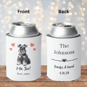 Aangepaste miniatuur Schnauzer Pet Wedding Koelbox Blikjeskoeler
