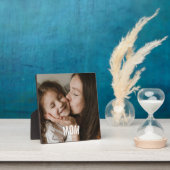 Aangepaste minimale moderne moeder gevestigd foto fotoplaat (Insitu)