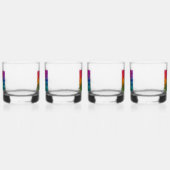 Aangepaste Minimale Sjabloon Zakelijke Logo Set va Whisky Glas (Rechts)