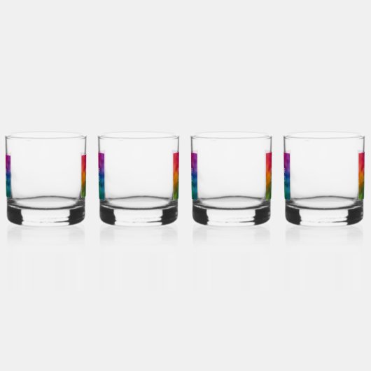 Aangepaste Minimale Sjabloon Zakelijke Logo Set va Whisky Glas (Rechts)