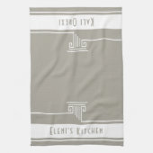 Aangepaste minimalist theedoek (Verticaal)