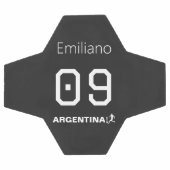 Aangepaste Minimalistische Argentijnse Nationale A Voetbal (Enkel)