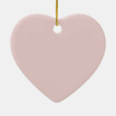 Aangepaste minimalistische bridesmaid keramisch ornament (Achterkant)