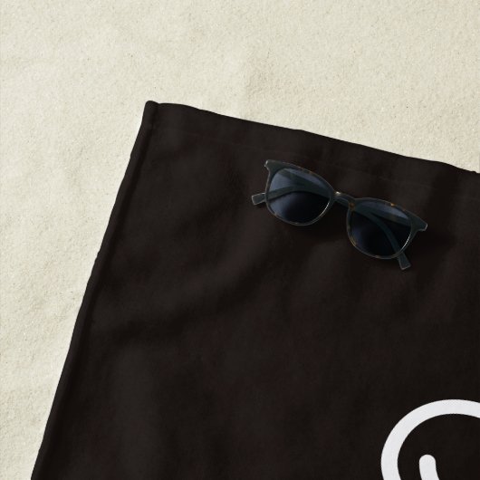 Aangepaste minimalistische bridesmaïde handdoek (In situ)