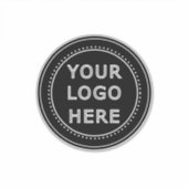 Aangepaste minimalistische, eenvoudige & moderne sticker (Voorkant)