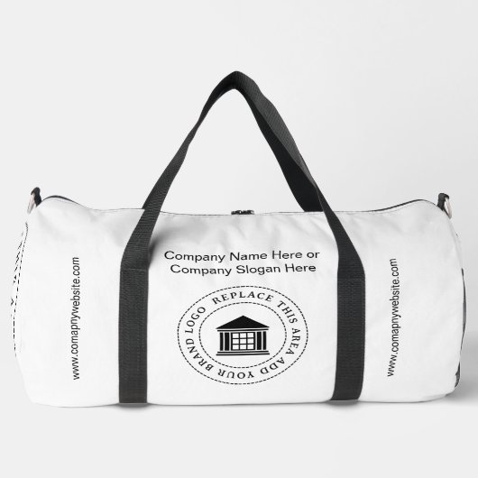 Aangepaste Minimalistische Eenvoudige Zakelijke Lo Plunjezak (Voorkant)