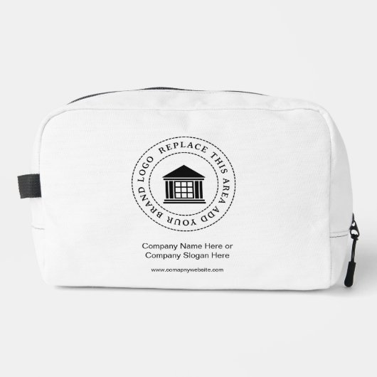 Aangepaste Minimalistische Eenvoudige Zakelijke Lo Toilettasje (Voorkant)