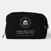 Aangepaste Minimalistische Eenvoudige Zakelijke Lo Toilettasje (Achterkant)