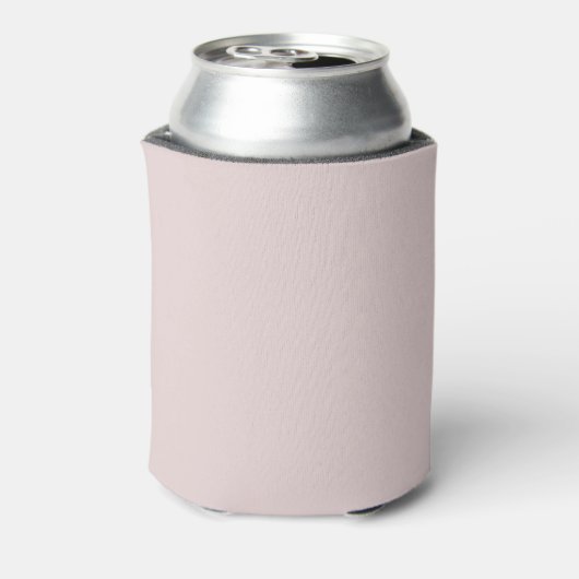 Aangepaste minimalistische elegante roze Vrijgezel Blikjeskoeler (Blikje Achterkant)