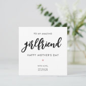 Aangepaste minimalistische en moderne vriend Moede Kaart (Staand voorkant)