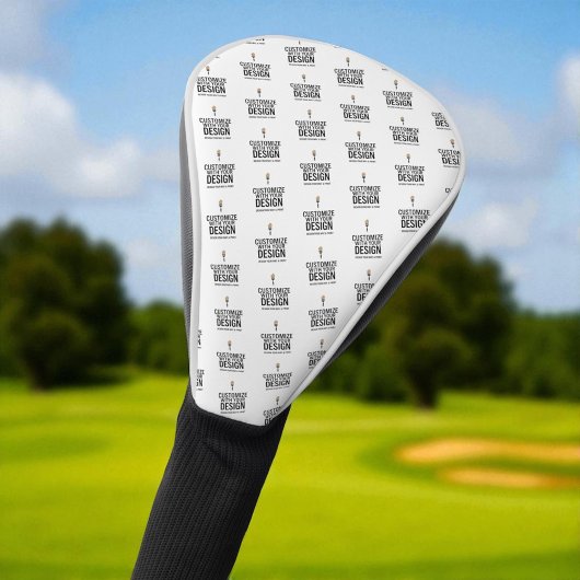 Aangepaste Minimalistische Gepersonaliseerde Bedri Golfheadcover
