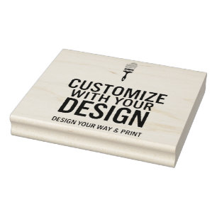 Aangepaste Minimalistische Gepersonaliseerde Bedri Rubberstempel