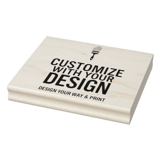 Aangepaste Minimalistische Gepersonaliseerde Bedri Rubberstempel (Stempel)