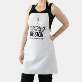Aangepaste Minimalistische Gepersonaliseerde Bedri Schort (Insitu)