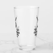 Aangepaste minimalistische golfclub Logo Design Glas (Links)