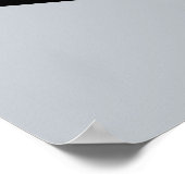 Aangepaste minimalistische Japanse familie Crest Poster (Hoek)