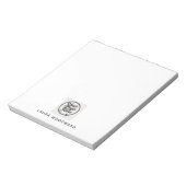 Aangepaste Minimalistische Logo Notitieblok (Linkerzijde)