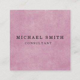 Aangepaste minimalistische moderne QR-code Logo Vierkante Visitekaartje