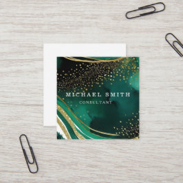 Aangepaste minimalistische moderne QR-code Logo Vierkante Visitekaartje