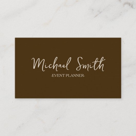 Aangepaste minimalistische moderne QR-code Logo Visitekaartje (Voorkant)