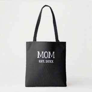 Aangepaste Minimalistische Moeder Gevestigd Nieuw Tote Bag