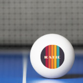 Aangepaste minimalistische retro neutrale stijlvol pingpongbal (Net)