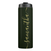 Aangepaste minimalistische stijlvolle thermische t thermosbeker (Voorkant)