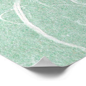 Aangepaste minimalistische zen Japans kalligrafie Poster (Hoek)