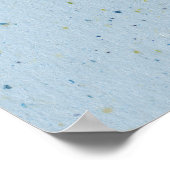 Aangepaste minimalistische zen Japans kalligrafie  Poster (Hoek)