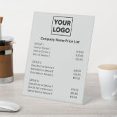 Aangepaste minimumprijslijst voor zakelijke Logo o Reclamebord Met Voetstuk (Insitu)