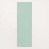 Aangepaste Mint Green Hummingbird Yogamat (Achterkant)
