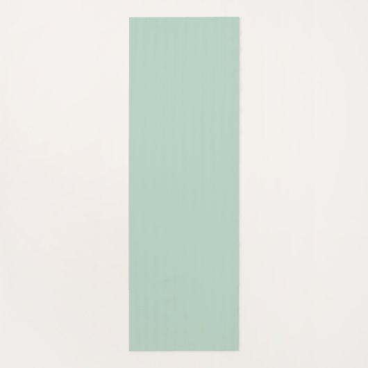 Aangepaste Mint Green Hummingbird Yogamat (Achterkant)