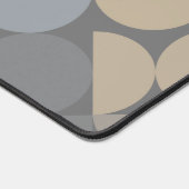 Aangepaste Mint Groene Pastel Roze Beige Art Patte Bureaumat (Hoek)