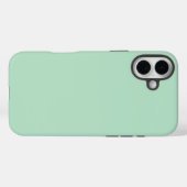 Aangepaste Mint Groene Telefoonhoes Case-Mate iPhone Case (Achterkant (horizontaal))