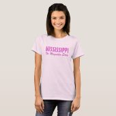 aangepaste MISSISSIPPI-kleding T-shirt (Voorkant volledig)
