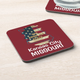Aangepaste 'Missouri State Beverage Coaster' Bier Onderzetter