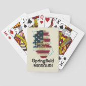 Aangepaste Missouri State-spelkaarten Pokerkaarten (Achterkant)