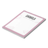 Aangepaste Mitzvah-notitie Notitieblok (Linkerzijde)