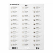 Aangepaste mobiele notaris juridische ondertekenin etiket (Full Sheet)