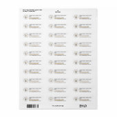 Aangepaste mobiele notaris juridische ondertekenin etiket (Full Sheet)