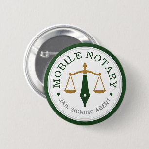 Aangepaste Mobiele Notaris Juridische Ondertekenin Ronde Button 5,7 Cm