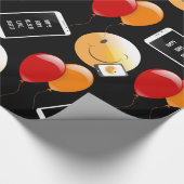 Aangepaste mobiele telefoon verjaardag cadeaupapier (Hoek)