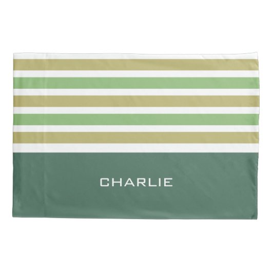 Aangepaste modelpatroonmodellenvakken voor Stripes Kussensloop (Achterkant)