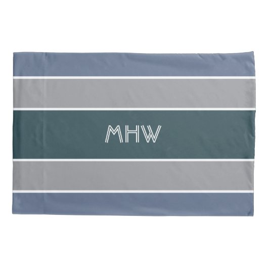 Aangepaste modelpatroonmodellenvakken voor Stripes Kussensloop (Achterkant)