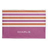 Aangepaste modelpatroonmodellenvakken voor Stripes Kussensloop (Achterkant)