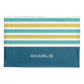 Aangepaste modelpatroonmodellenvakken voor Stripes Kussensloop (Achterkant)