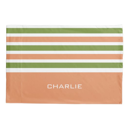 Aangepaste modelpatroonmodellenvakken voor Stripes Kussensloop (Achterkant)