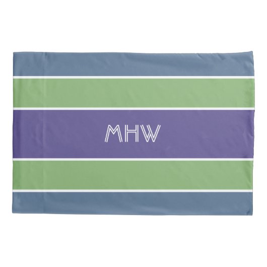 Aangepaste modelpatroonmodellenvakken voor Stripes Kussensloop (Achterkant)