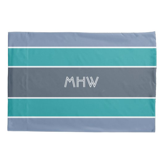 Aangepaste modelpatroonmodellenvakken voor Stripes Kussensloop (Achterkant)